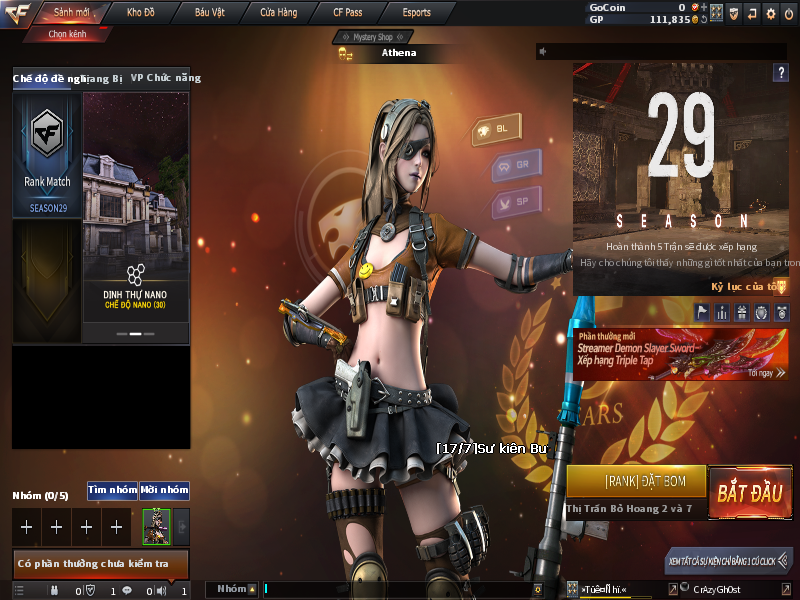 Acc CF #ACC GO TRANG THONG TIN - noborder