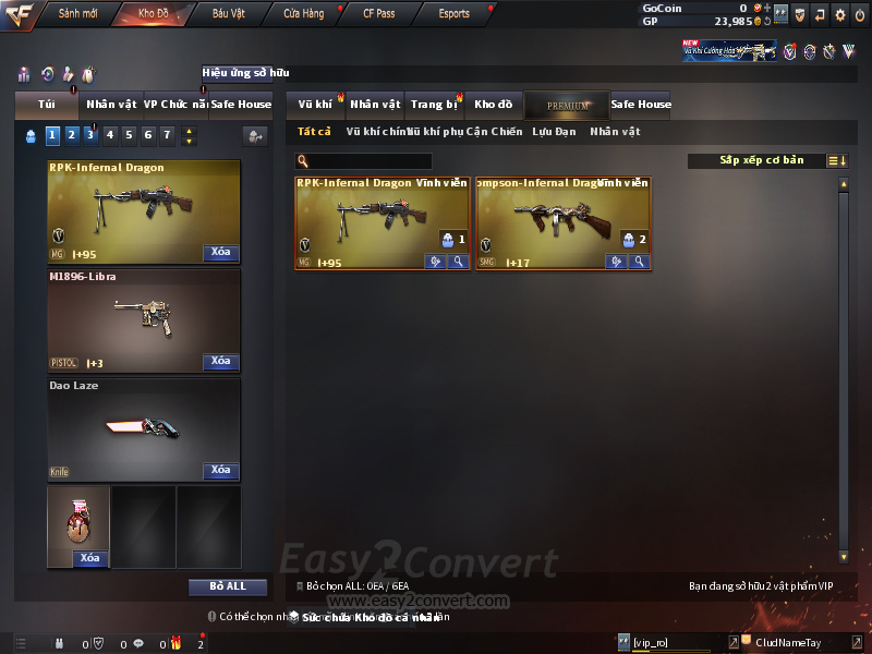 Acc CF #CỰU BINH+ ACC TRẮNG TT - noborder