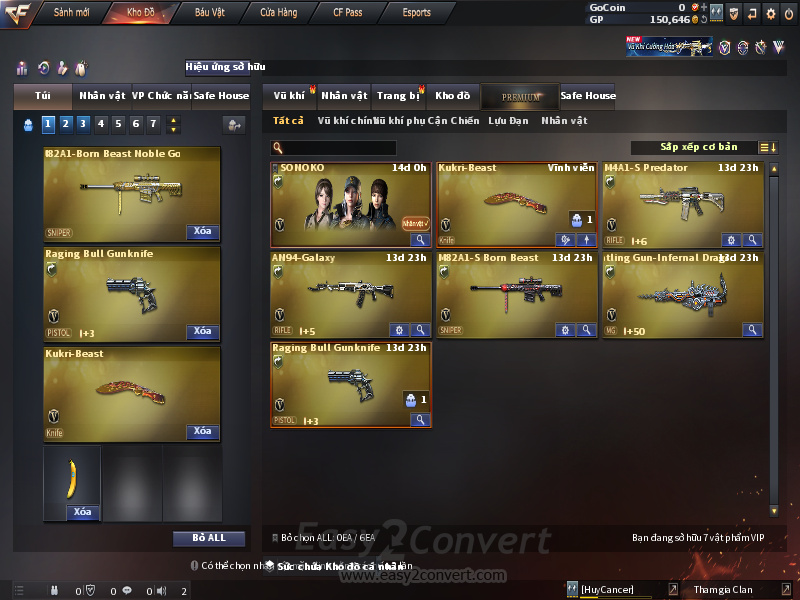 Acc CF #CỰU BINH +ACC TRẮNG TT - noborder