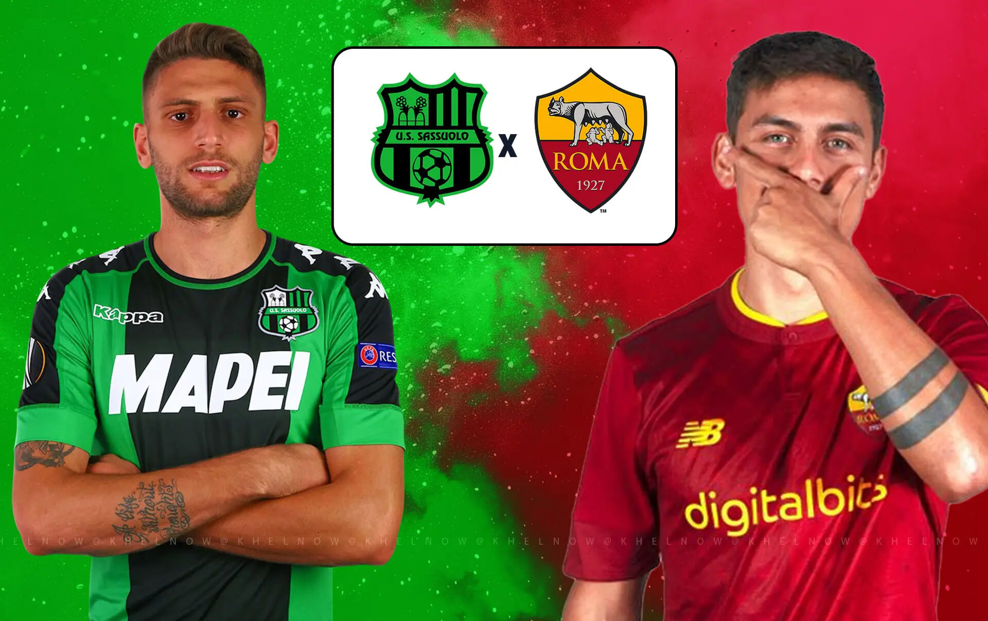 Nhận định, soi kèo Sassuolo vs AS Roma, 21h00 ngày 26/10