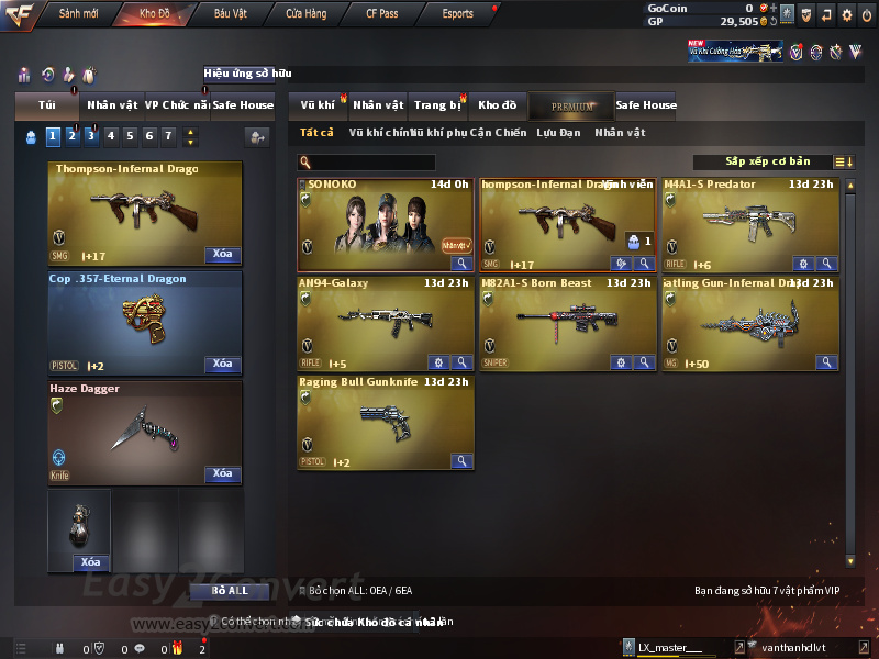 Acc CF #CỰU BINH+ ACC TRẮNG TT - noborder