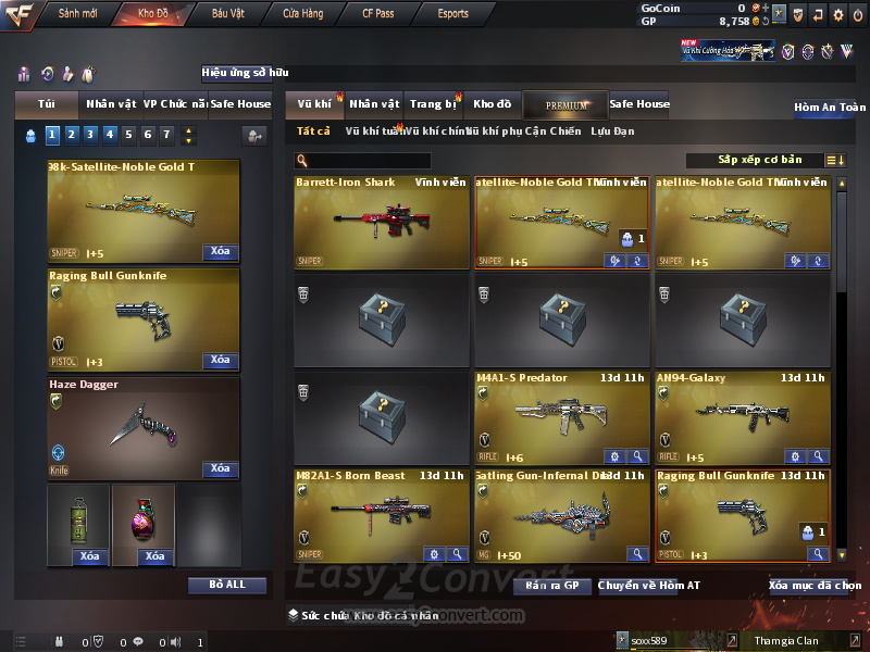 Acc CF #CỰU BINH+ ACC TRẮNG TT - noborder