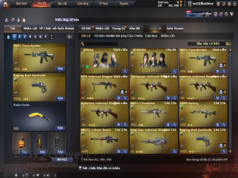 Acc CF #CỰU BINH+ ACC TRẮNG TT - noborder