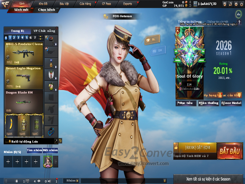 Acc CF #VIP 3 + TRẮNG TT - noborder