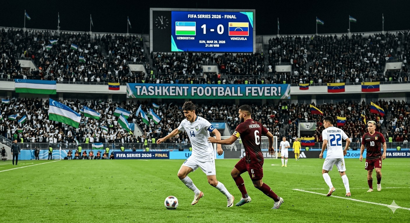 Biến động kèo Uzbekistan vs Venezuela 21h00 30/3 FIFA Series