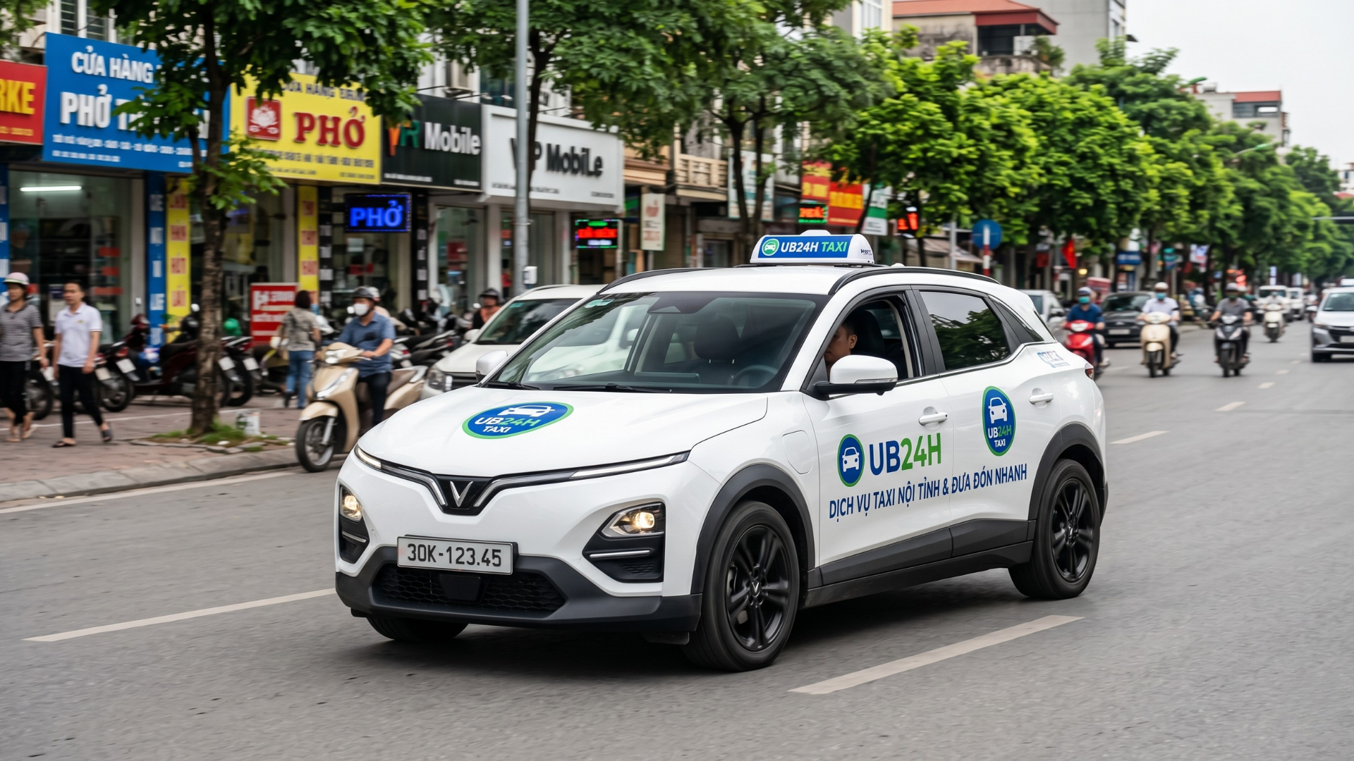 Taxi nội thành Uông Bí
