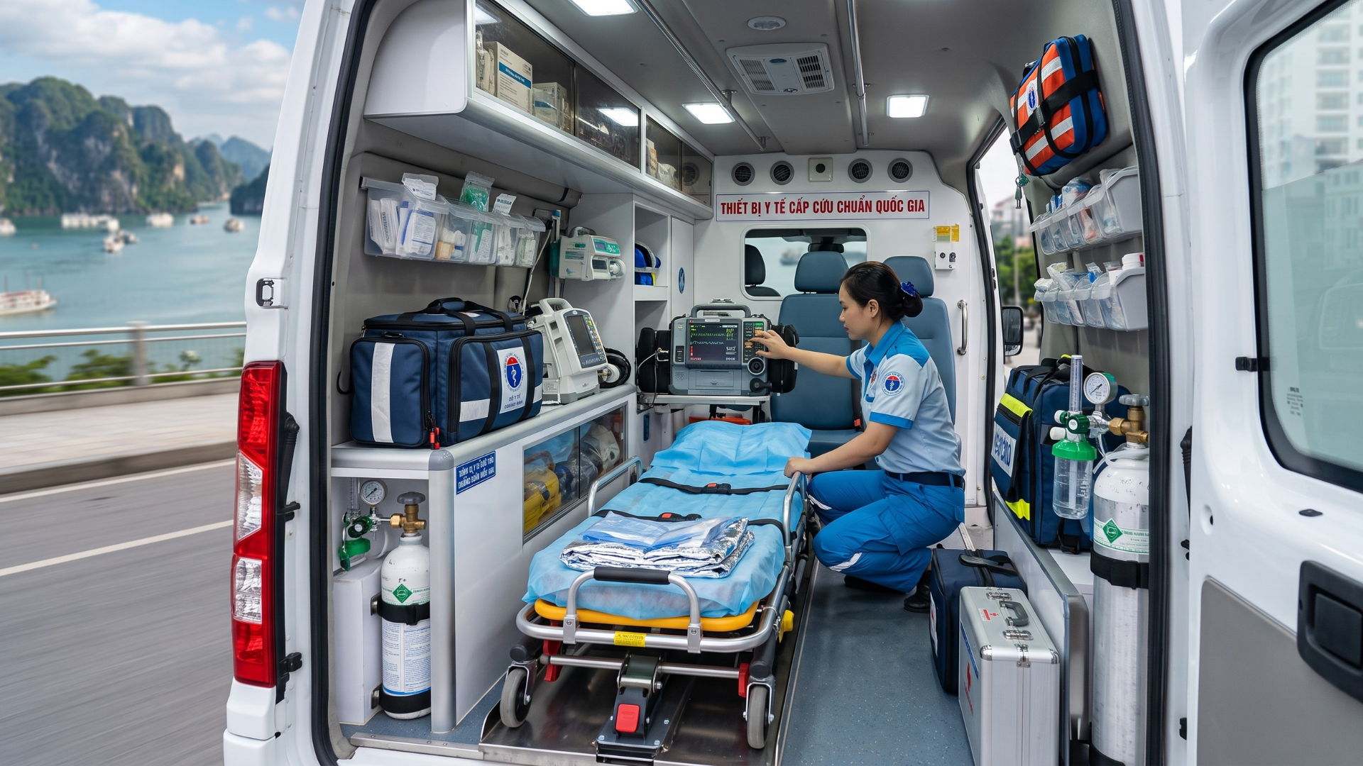 Trang thiết bị y tế hiện đại